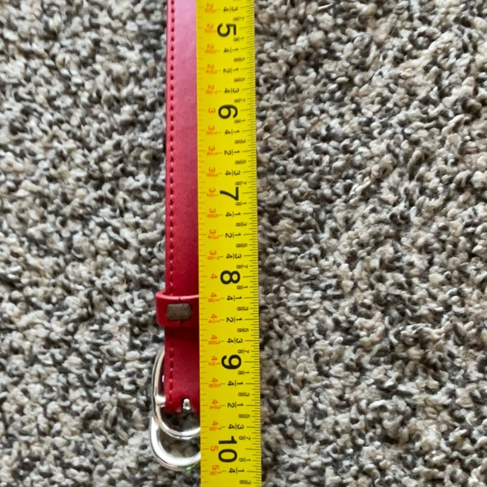 NWOT - Red Buckle Wristband. - Picture 4 of 4